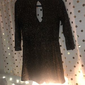 Gold Sparkling Romper